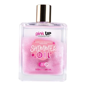 ACEITE CORPORAL HIDRATANTE CON GLITTER SHIMMER OIL PINK SCENT