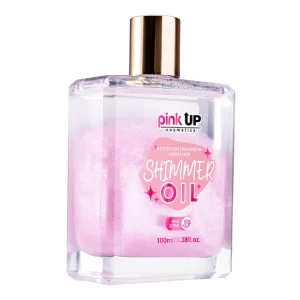 ACEITE CORPORAL HIDRATANTE CON GLITTER SHIMMER OIL PINK SCENT